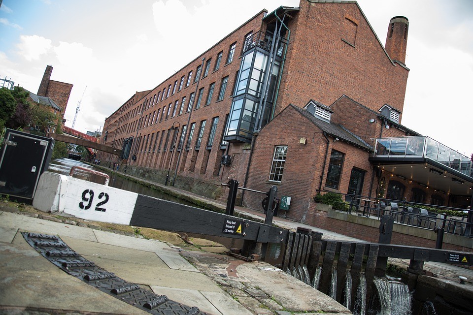 Manchester canal lock